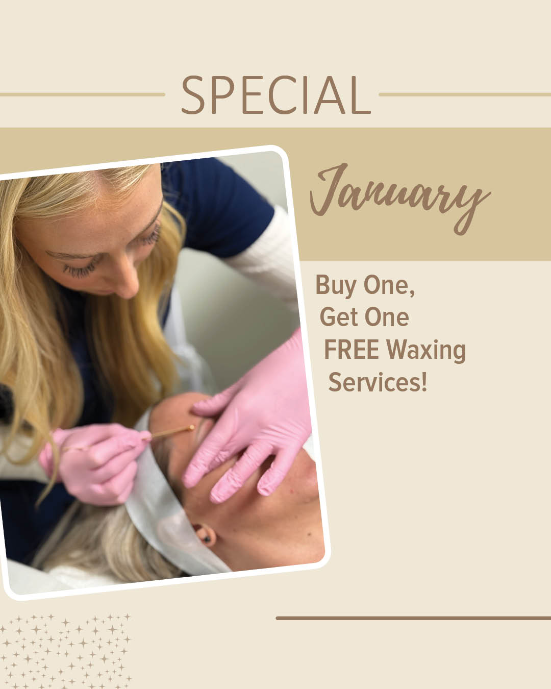 buy one get one free waxing