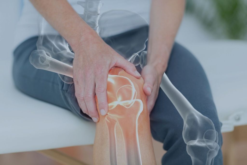 Illustration of knee for Orthopedics