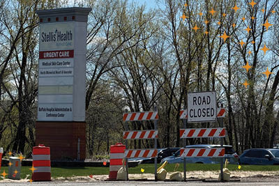Buffalo construction announcement