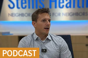 Dr. TJ Ridley discusses knee, hip and shoulder pain on the Stellis Health Beyond the Checkup podcast